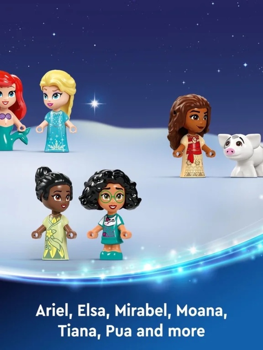⭐️ LEGO Disney Princess Advent Calendar 2024 ⭐️ 8 Mini Dolls Christmas 43253 NEW - Picture 5 of 13